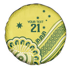Custom Cricket Aussie Pride Spare Tire Cover Aboriginal Dot Art Cricket - Aussie Hoodie