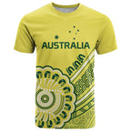 Custom Cricket Aussie Pride T Shirt Aboriginal Dot Art Cricket - Aussie Hoodie
