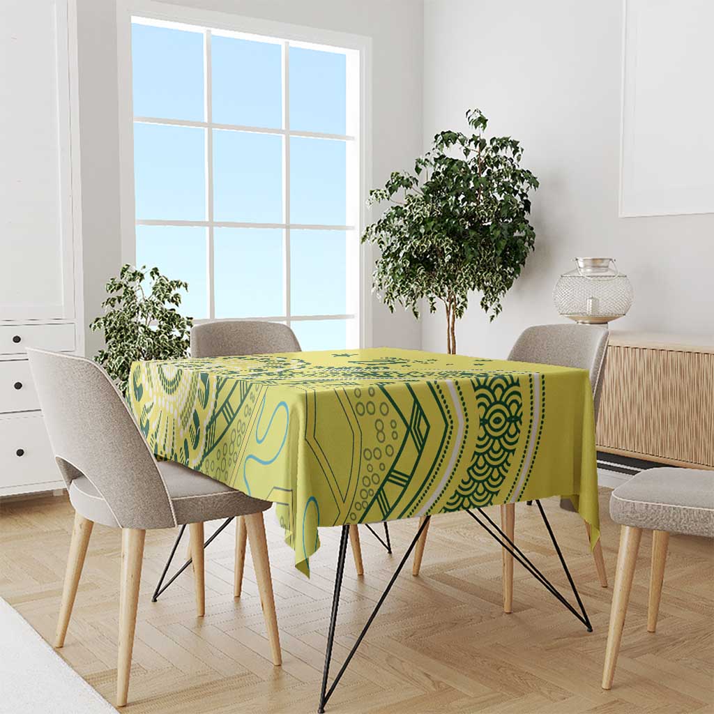 Custom Cricket Aussie Pride Tablecloth Aboriginal Dot Art Cricket - Aussie Hoodie