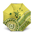 Custom Cricket Aussie Pride Umbrella Aboriginal Dot Art Cricket - Aussie Hoodie