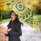 Custom Cricket Aussie Pride Umbrella Aboriginal Dot Art Cricket - Aussie Hoodie