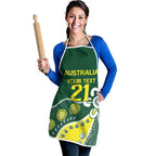 Custom Cricket Aussie Pride Apron Indigenous Inspired - Aussie Hoodie