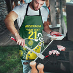Custom Cricket Aussie Pride Apron Indigenous Inspired - Aussie Hoodie