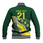 Custom Cricket Aussie Pride Baseball Jacket Indigenous Inspired - Aussie Hoodie