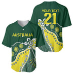 Custom Cricket Aussie Pride Baseball Jersey Indigenous Inspired - Aussie Hoodie