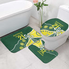 Custom Cricket Aussie Pride Bathroom Set Indigenous Inspired - Aussie Hoodie