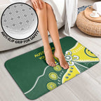 Custom Cricket Aussie Pride Bathroom Set Indigenous Inspired - Aussie Hoodie