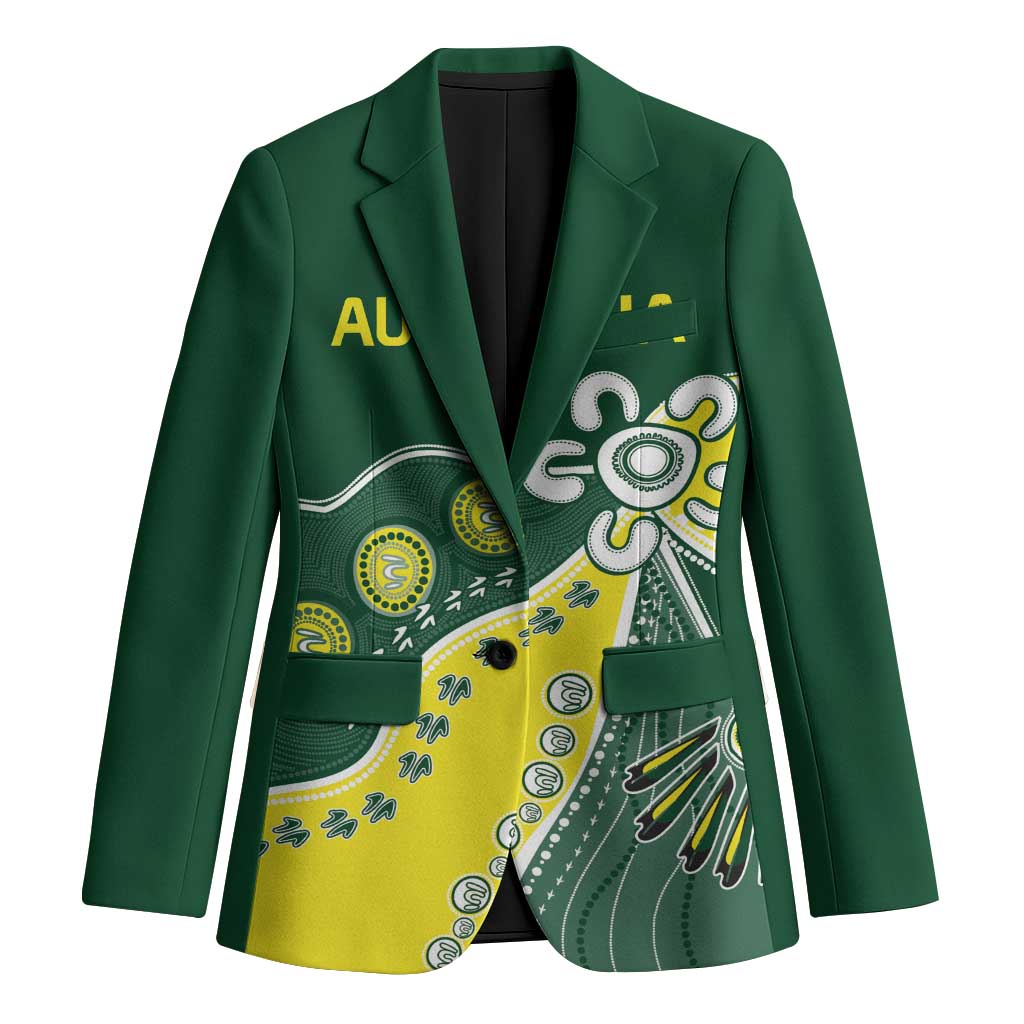 Custom Cricket Aussie Pride Blazer Indigenous Inspired - Aussie Hoodie