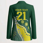 Custom Cricket Aussie Pride Blazer Indigenous Inspired - Aussie Hoodie