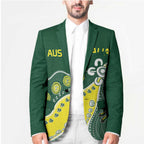 Custom Cricket Aussie Pride Blazer Indigenous Inspired - Aussie Hoodie