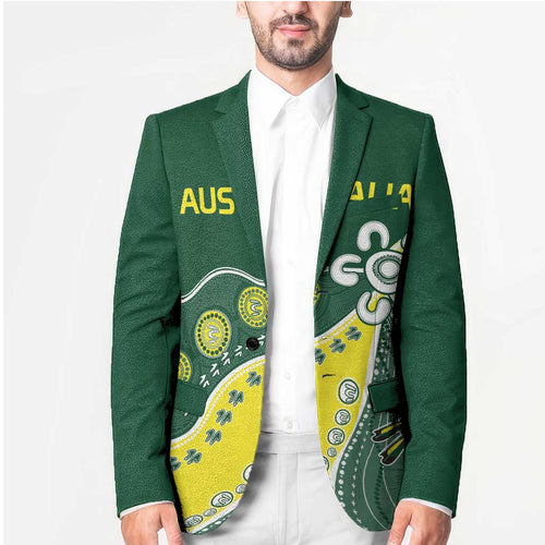 Custom Cricket Aussie Pride Blazer Indigenous Inspired - Aussie Hoodie