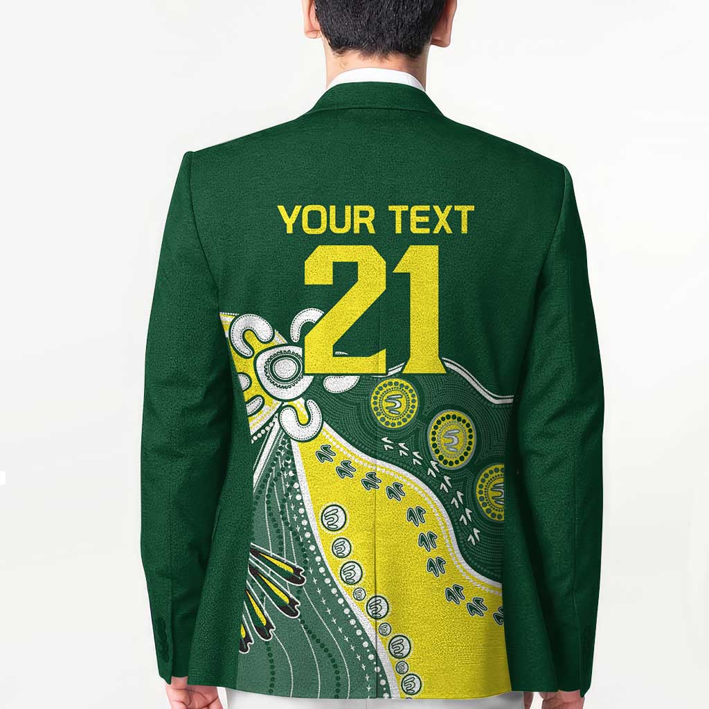 Custom Cricket Aussie Pride Blazer Indigenous Inspired - Aussie Hoodie