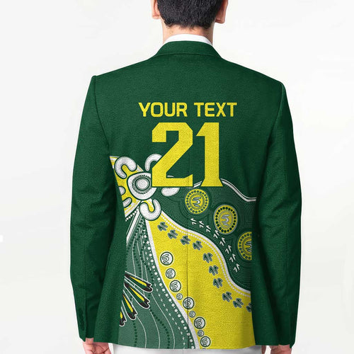 Custom Cricket Aussie Pride Blazer Indigenous Inspired - Aussie Hoodie