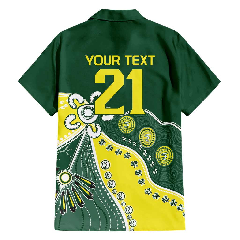 Custom Cricket Aussie Pride Hawaiian Shirt Indigenous Inspired - Aussie Hoodie