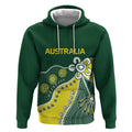 Custom Cricket Aussie Pride Hoodie Indigenous Inspired - Aussie Hoodie