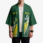 Custom Cricket Aussie Pride Kimono Indigenous Inspired - Aussie Hoodie