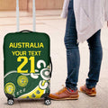 Custom Cricket Aussie Pride Luggage Cover Indigenous Inspired - Aussie Hoodie