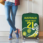 Custom Cricket Aussie Pride Luggage Cover Indigenous Inspired - Aussie Hoodie