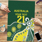 Custom Cricket Aussie Pride Puzzle Indigenous Inspired - Aussie Hoodie