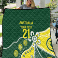 Custom Cricket Aussie Pride Quilt Indigenous Inspired - Aussie Hoodie