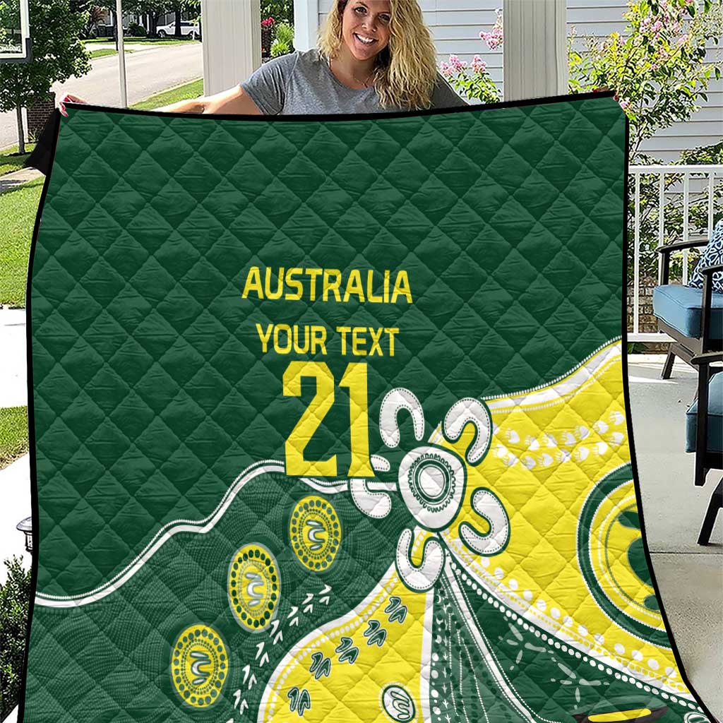 Custom Cricket Aussie Pride Quilt Indigenous Inspired - Aussie Hoodie