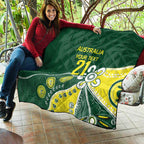 Custom Cricket Aussie Pride Quilt Indigenous Inspired - Aussie Hoodie