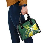 Custom Cricket Aussie Pride Shoulder Handbag Indigenous Inspired - Aussie Hoodie