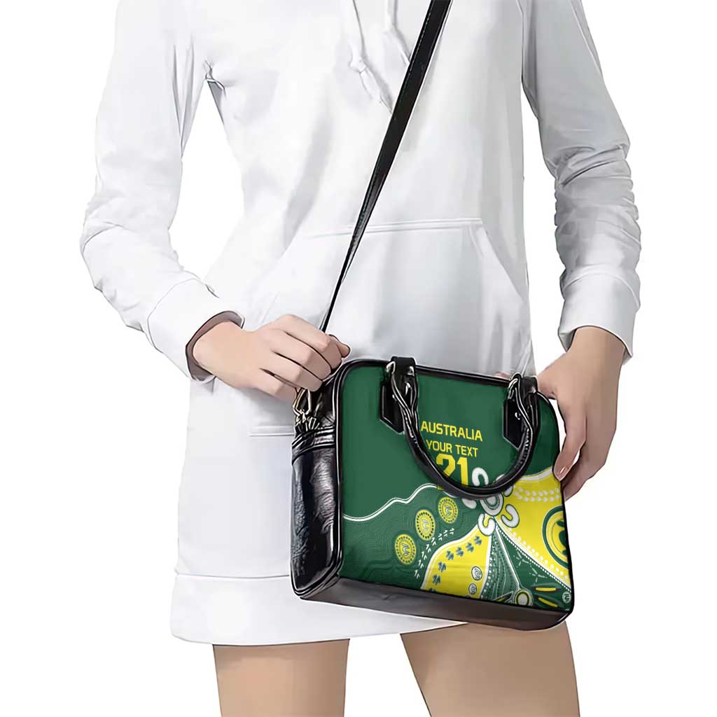 Custom Cricket Aussie Pride Shoulder Handbag Indigenous Inspired - Aussie Hoodie