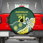 Custom Cricket Aussie Pride Spare Tire Cover Indigenous Inspired - Aussie Hoodie