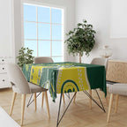 Custom Cricket Aussie Pride Tablecloth Indigenous Inspired - Aussie Hoodie