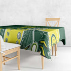 Custom Cricket Aussie Pride Tablecloth Indigenous Inspired - Aussie Hoodie