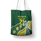 Custom Cricket Aussie Pride Tote Bag Indigenous Inspired - Aussie Hoodie