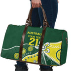 Custom Cricket Aussie Pride Travel Bag Indigenous Inspired - Aussie Hoodie