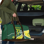 Custom Cricket Aussie Pride Travel Bag Indigenous Inspired - Aussie Hoodie