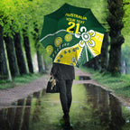 Custom Cricket Aussie Pride Umbrella Indigenous Inspired - Aussie Hoodie