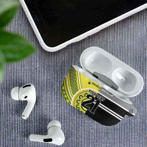 Custom Cricket AUNZ Spirit AirPods Case Aussie New Zealand Retro Edition - Aussie Hoodie