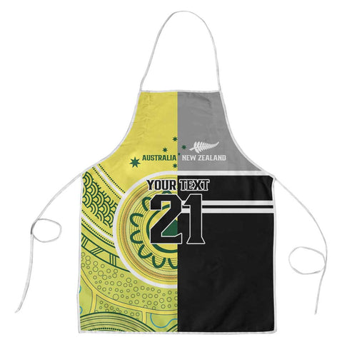 Custom Cricket AUNZ Spirit Apron Aussie New Zealand Retro Edition - Aussie Hoodie
