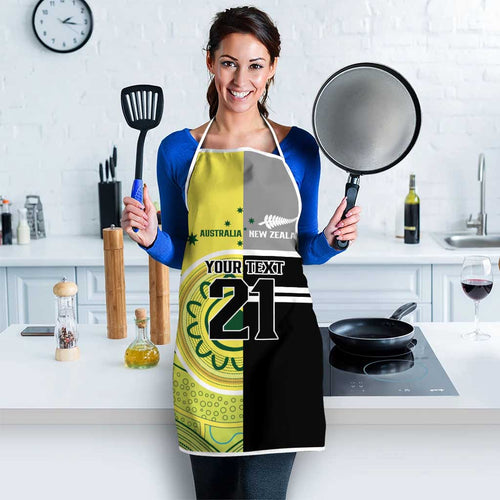 Custom Cricket AUNZ Spirit Apron Aussie New Zealand Retro Edition - Aussie Hoodie