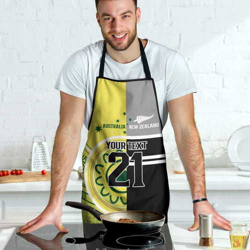 Custom Cricket AUNZ Spirit Apron Aussie New Zealand Retro Edition - Aussie Hoodie