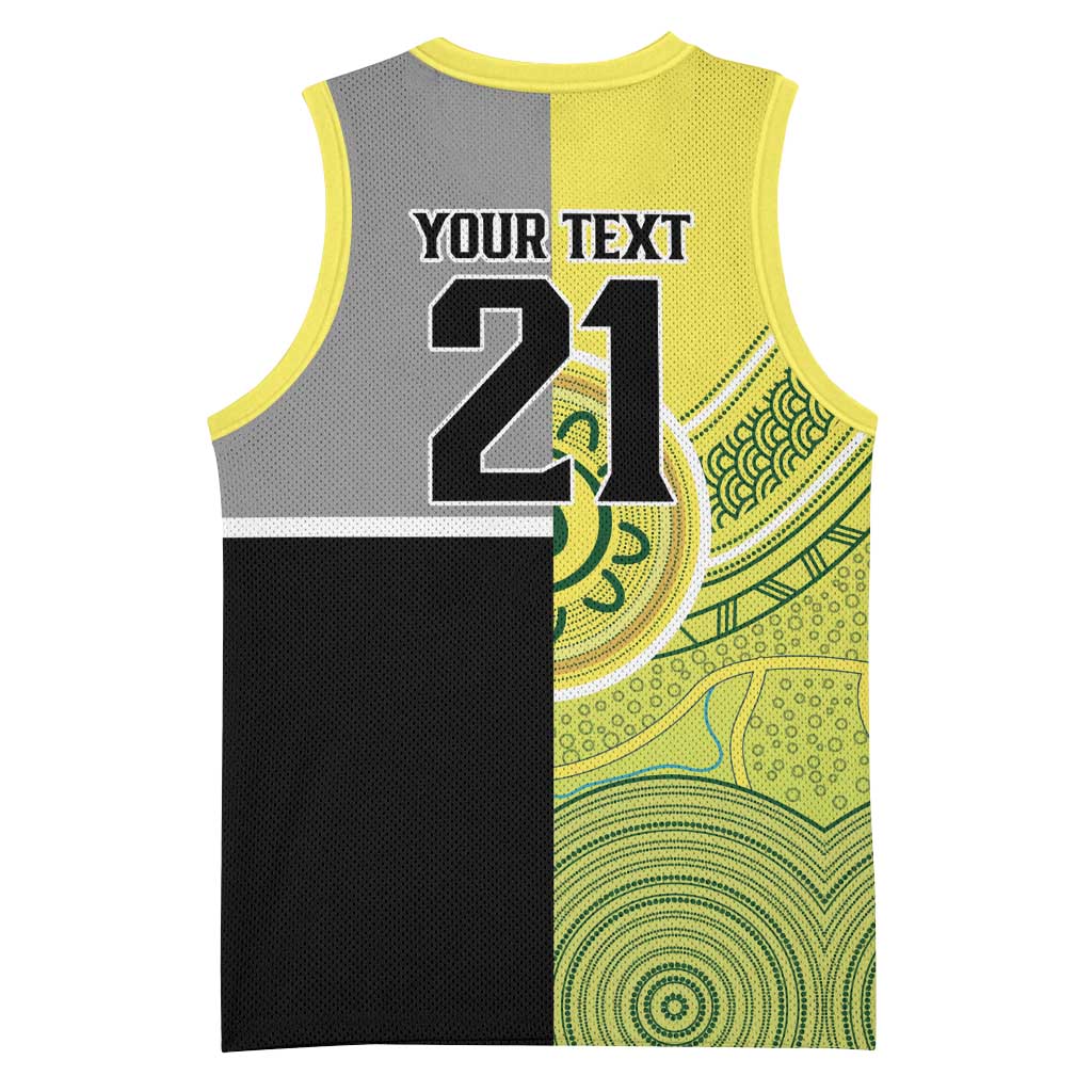 Custom Cricket AUNZ Spirit Basketball Jersey Aussie New Zealand Retro Edition - Aussie Hoodie