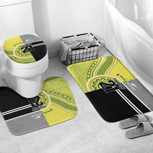 Custom Cricket AUNZ Spirit Bathroom Set Aussie New Zealand Retro Edition - Aussie Hoodie