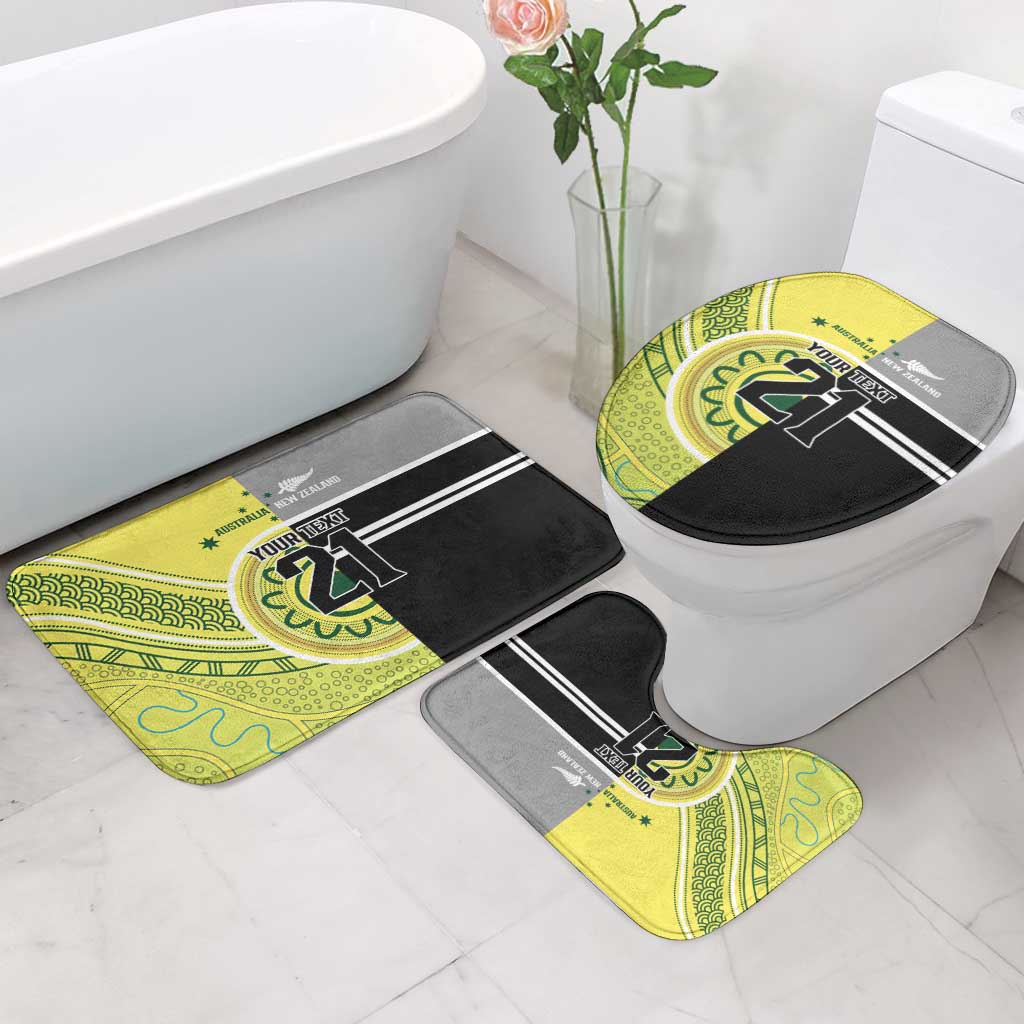 Custom Cricket AUNZ Spirit Bathroom Set Aussie New Zealand Retro Edition - Aussie Hoodie
