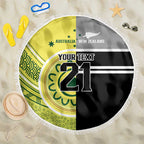 Custom Cricket AUNZ Spirit Beach Blanket Aussie New Zealand Retro Edition - Aussie Hoodie