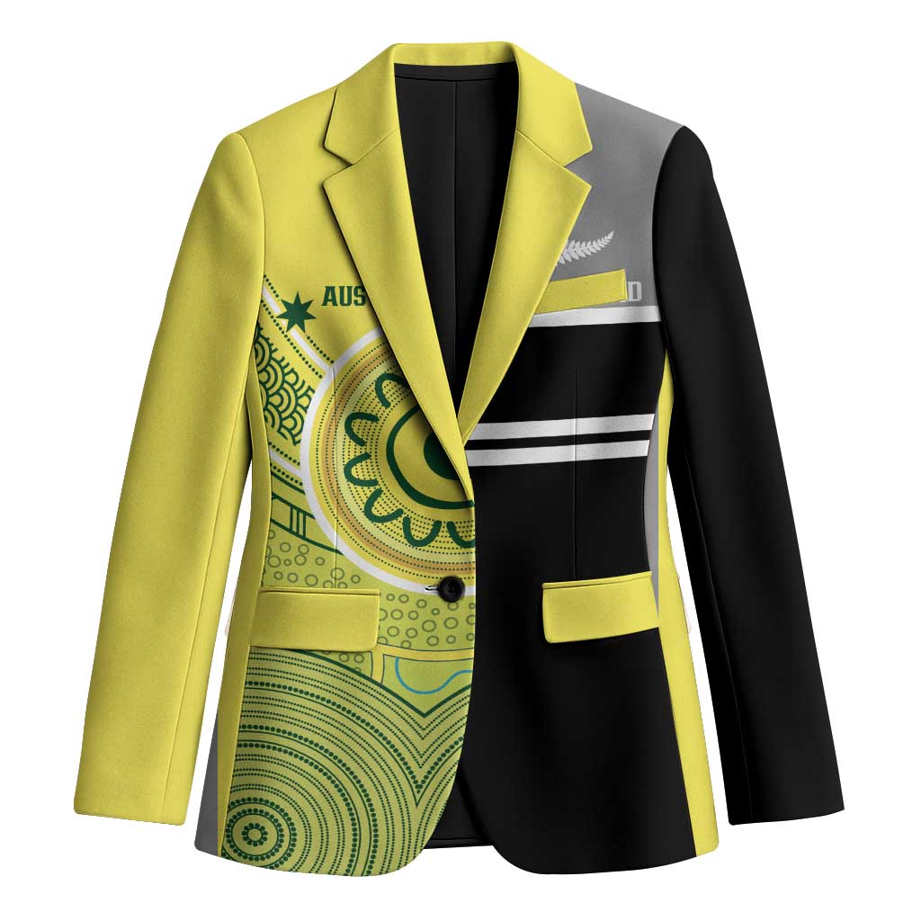 Custom Cricket AUNZ Spirit Blazer Aussie New Zealand Retro Edition - Aussie Hoodie