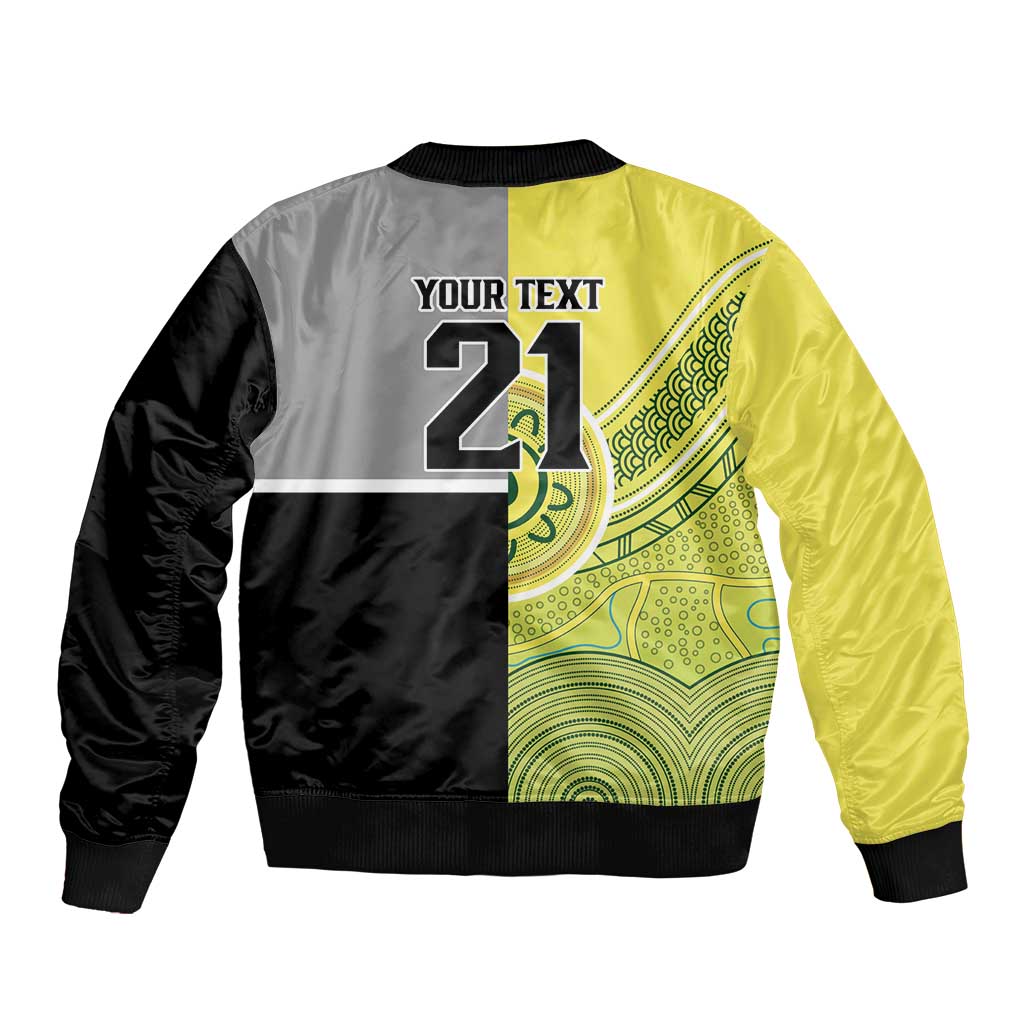 Custom Cricket AUNZ Spirit Bomber Jacket Aussie New Zealand Retro Edition - Aussie Hoodie
