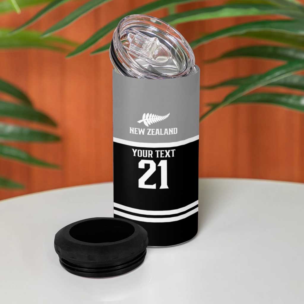 Custom Cricket AUNZ Spirit 4 in 1 Can Cooler Tumbler Aussie New Zealand Retro Edition - Aussie Hoodie