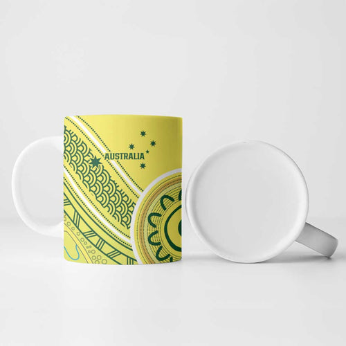 Custom Cricket AUNZ Spirit Ceramic Mug Aussie New Zealand Retro Edition - Aussie Hoodie