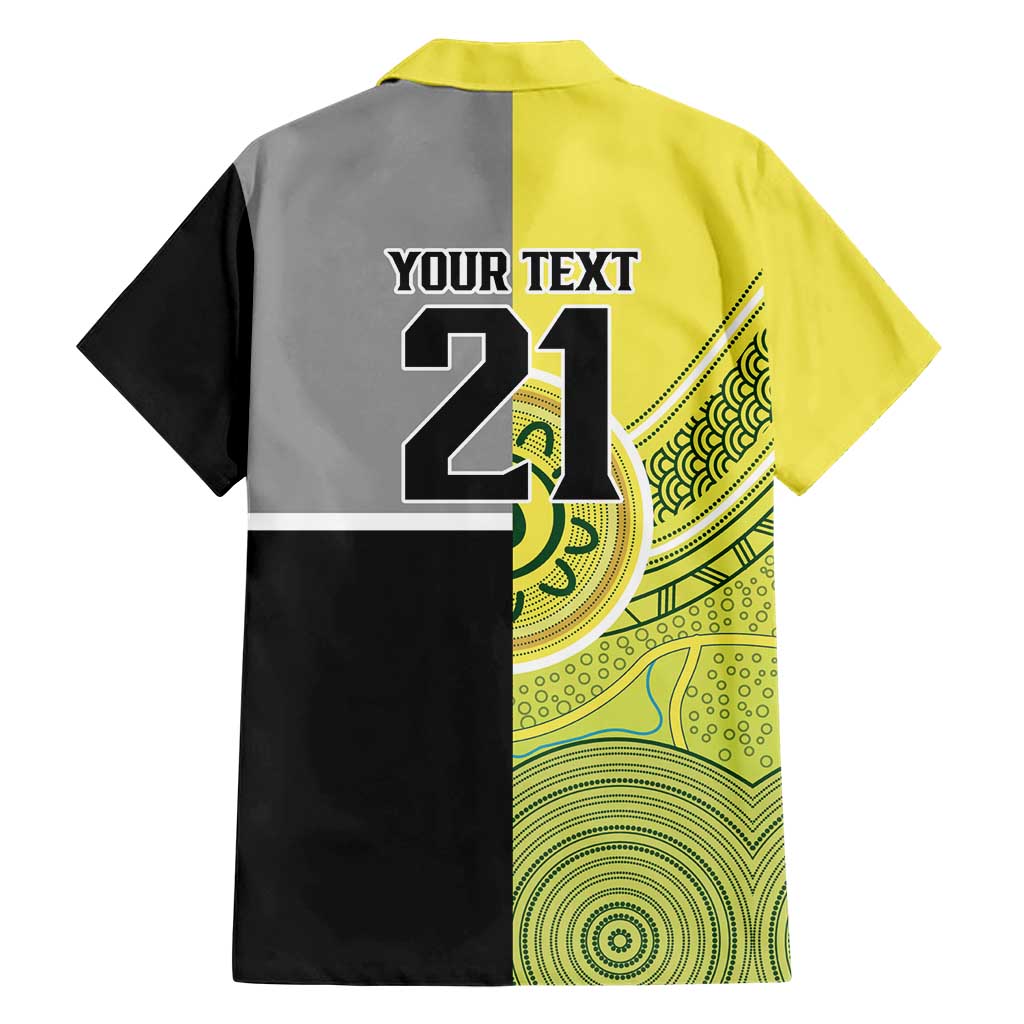 Custom Cricket AUNZ Spirit Hawaiian Shirt Aussie New Zealand Retro Edition - Aussie Hoodie