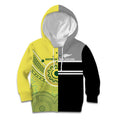 Custom Cricket AUNZ Spirit Kid Hoodie Aussie New Zealand Retro Edition - Aussie Hoodie