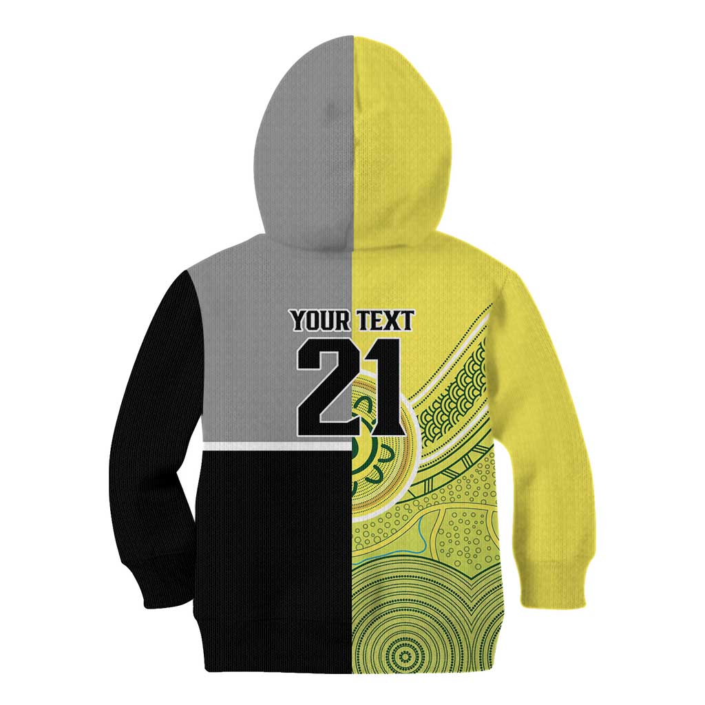 Custom Cricket AUNZ Spirit Kid Hoodie Aussie New Zealand Retro Edition - Aussie Hoodie